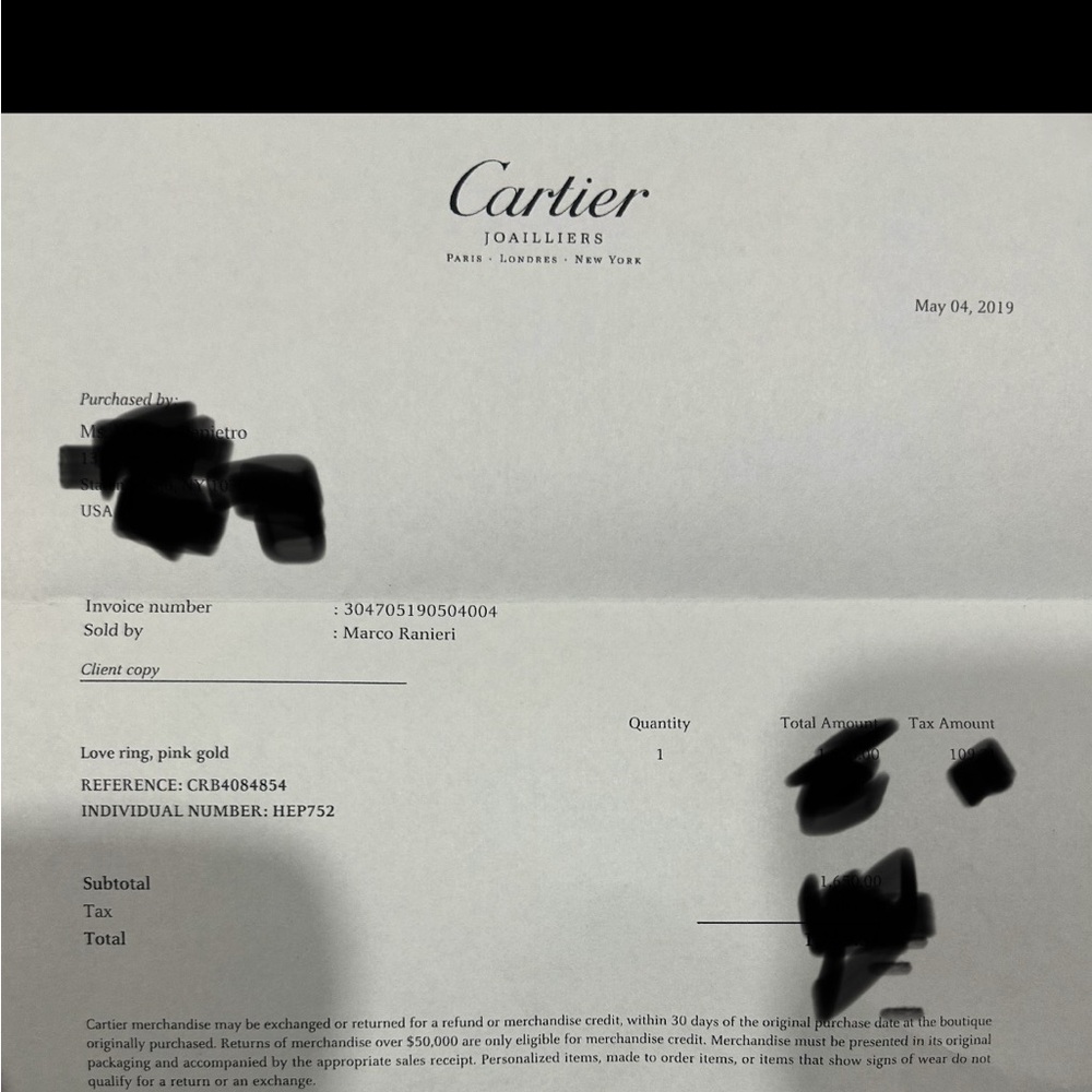 Cartier love ring 💍 - Picture 7 of 8